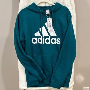Adidas Teal Pullover Hoodie
